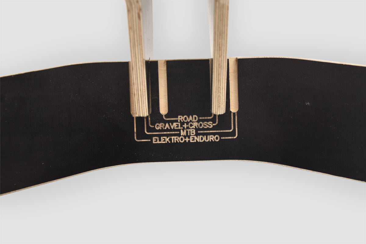 Verstellbarer Ständer für 3 Fahrräder