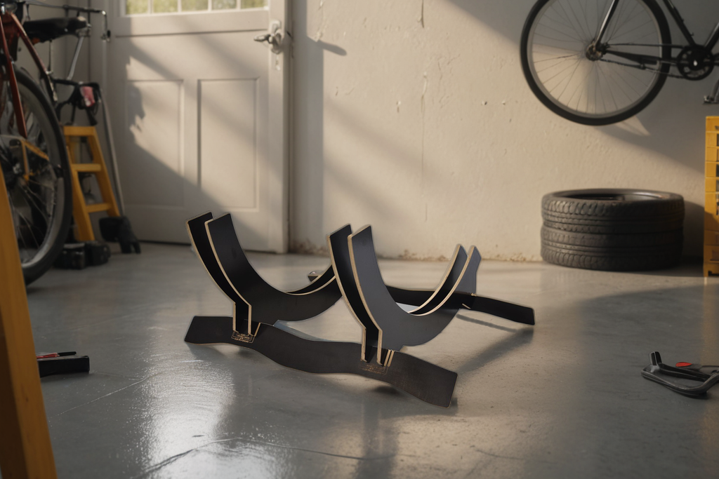 Verstellbarer Ständer für 2 Fahrräder