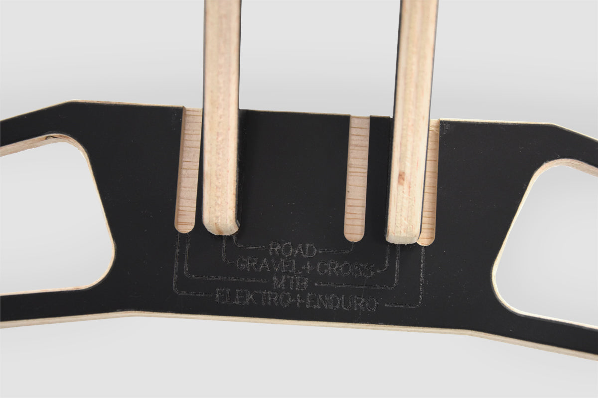 Verstellbarer Ständer für 3 Fahrräder